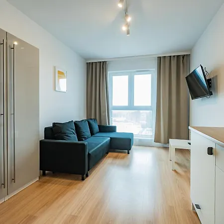 Blisko Plazy Przy Parku Reagana Apartman