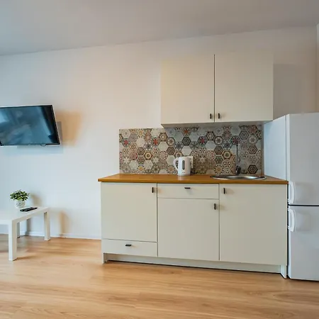 公寓 Blisko Plazy Przy Parku Reagana 格但斯克