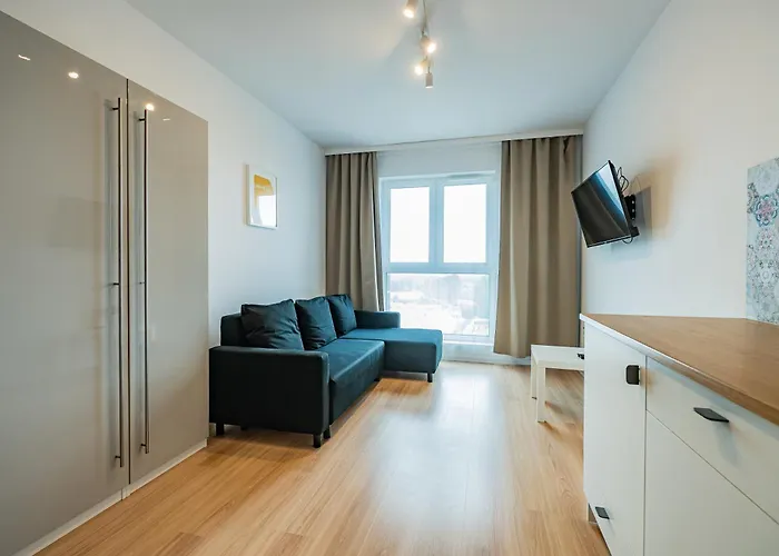 Blisko Plazy Przy Parku Reagana Apartman