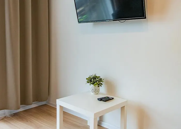 Blisko Plazy Przy Parku Reagana Apartman *